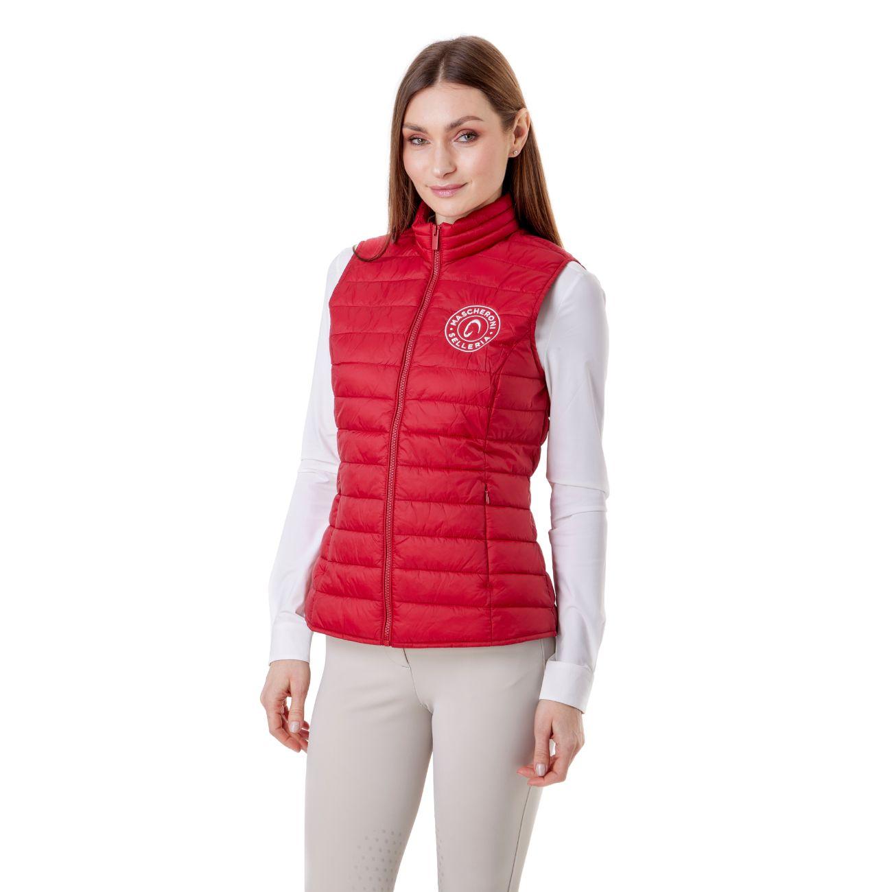 Gilet Imbottito Da Donna Mascheroni Rosso 02 ROSSO MASCHERONI SELLERIA 