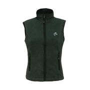 GILET IN MICROPILE DONNA FULL ZIP 09EH-906 FOREST GREEN EQUINE HORSE
