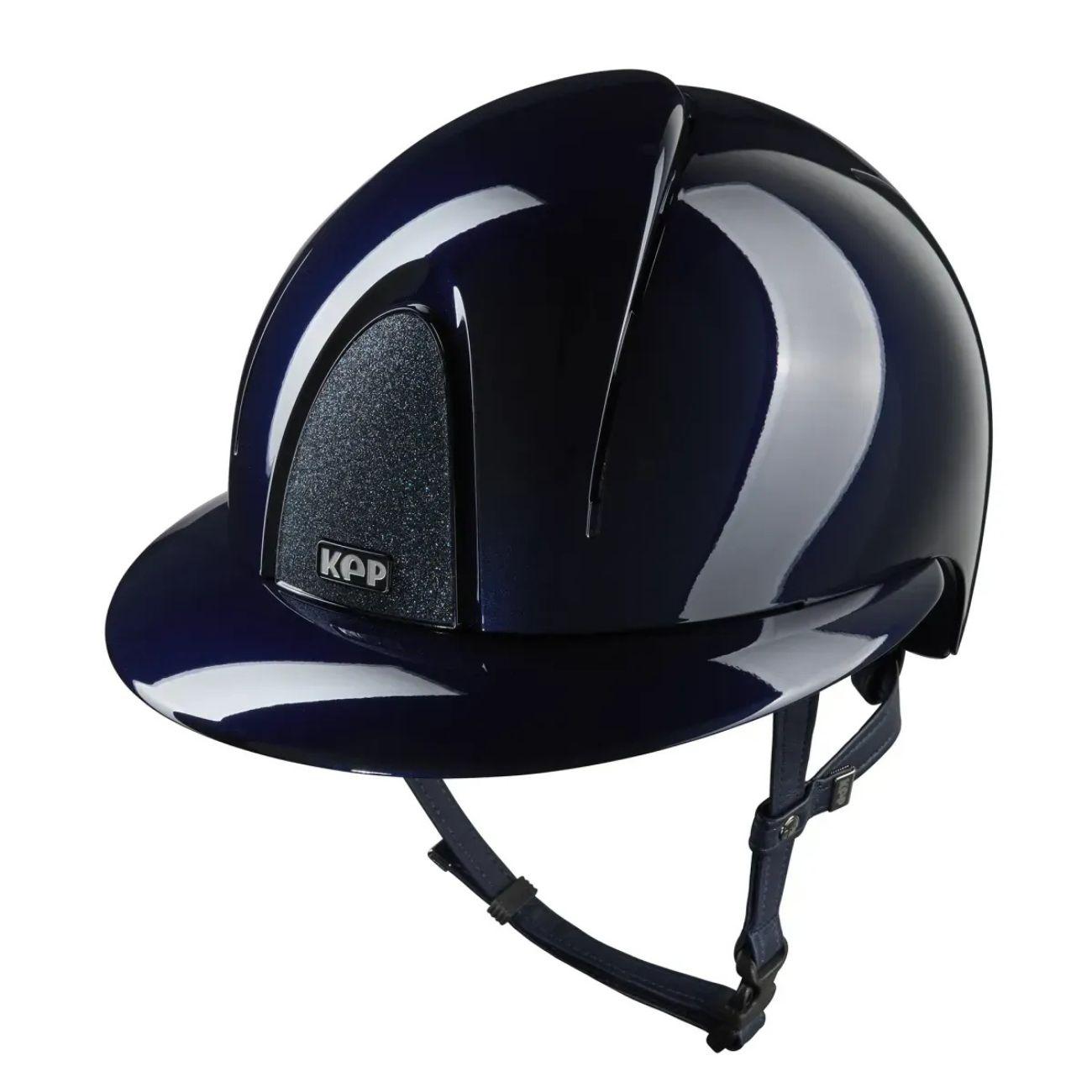 Kep Italia Smart Nova Metal Polish Cap with Polo Visor and Blue Star Insert