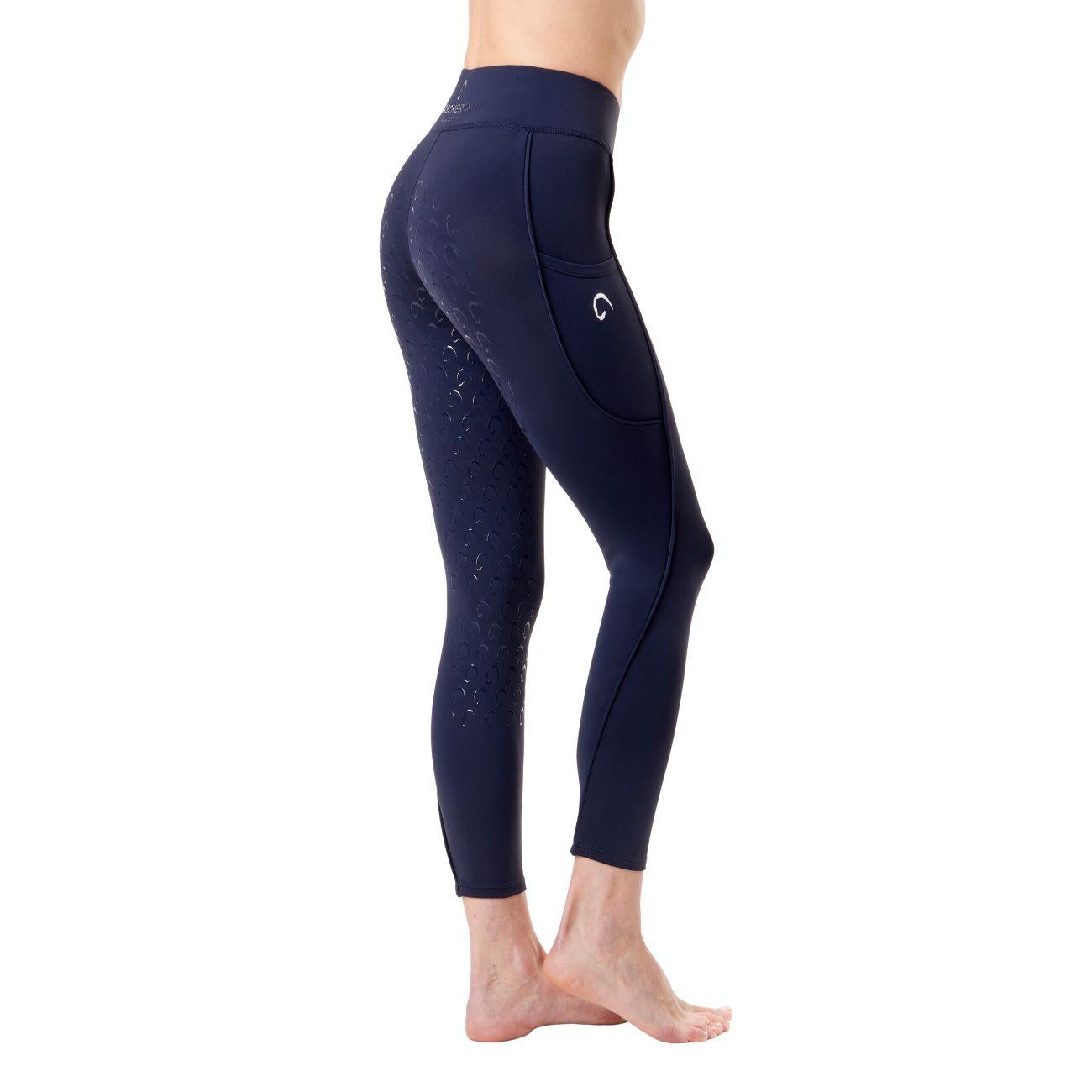Leggings Donna Full Grip Mascheroni Blu 30MA-LEGGINGS NAVY MASCHERONI SELLERIA 