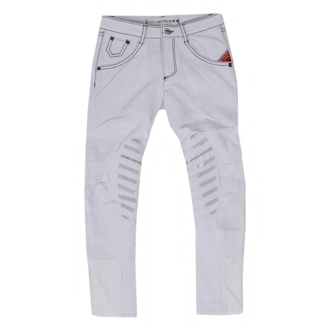 ANIMO Bianco Pantaloni Da Equitazione 16AMMINI 02BIANCO ANIMO 