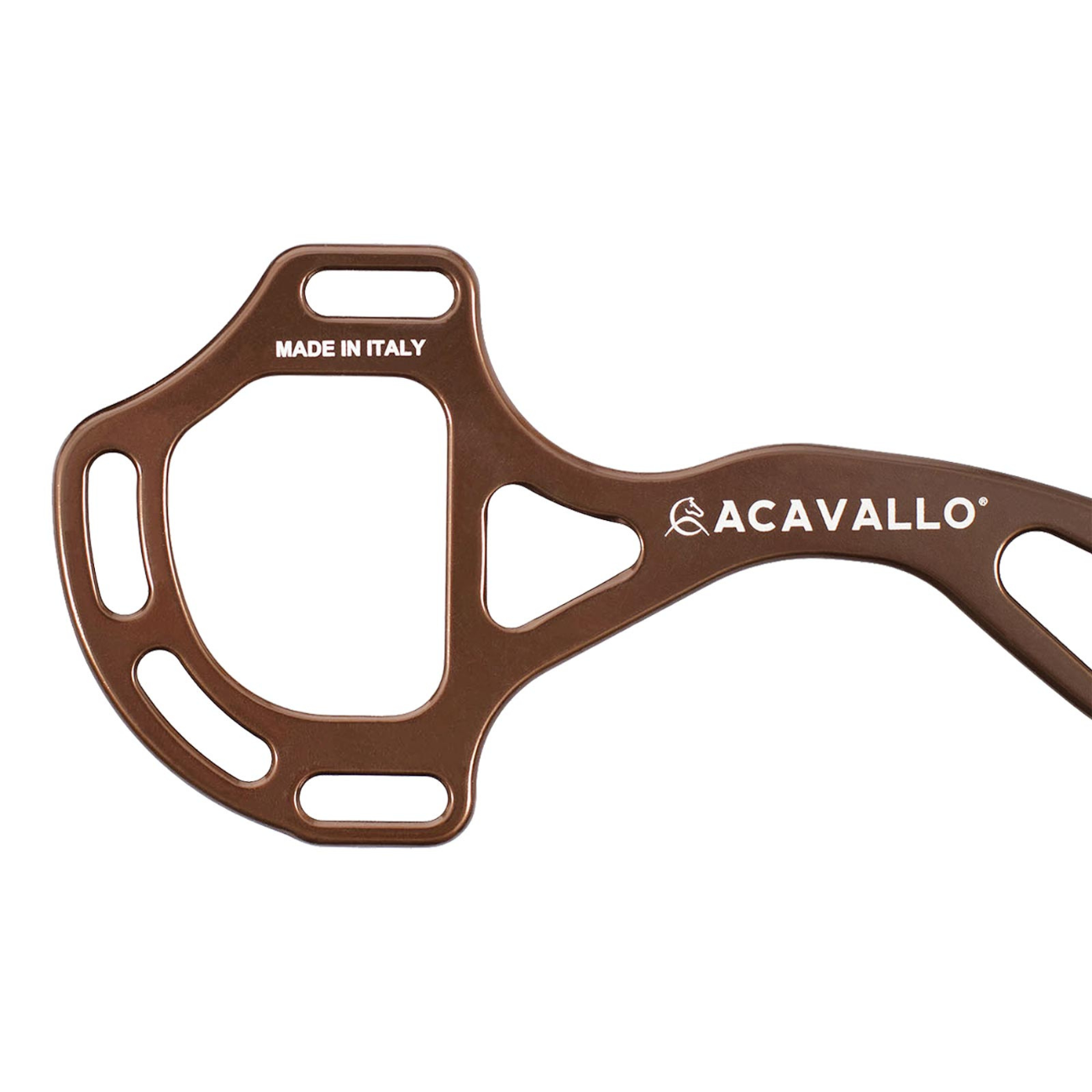 Acavallo Hackamore a Leva Corta Brown 09AMA-AC799A+AC9611 BROWN/DARK BROWN ACAVALLO 