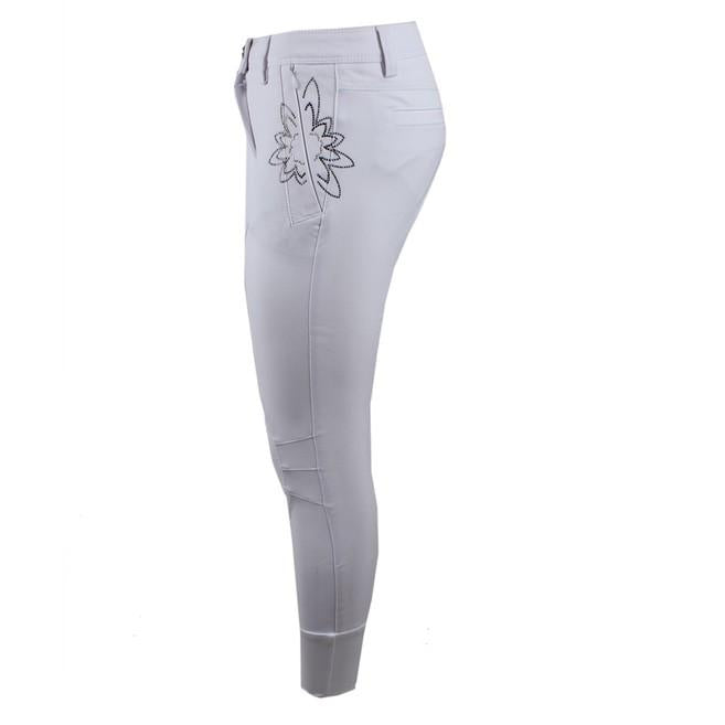 ANIMO Nelisa Animo 02 Bianco Pantaloni Da Equitazione 13AMNELISA 02BIANCO. ANIMO 