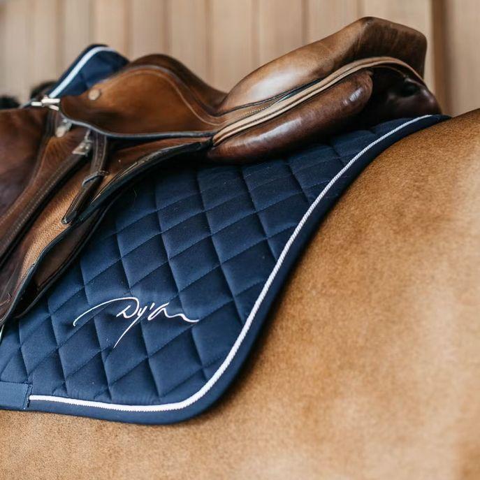 DY'ON SADDLE PAD DIAMOND DYON Blu SOTTOSELLA HO22K NAVY DY'ON 