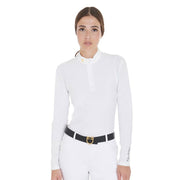 Equestro CONCORSO BIANCO Camicie Da Concorso ETW00062 WHITE EQUESTRO 