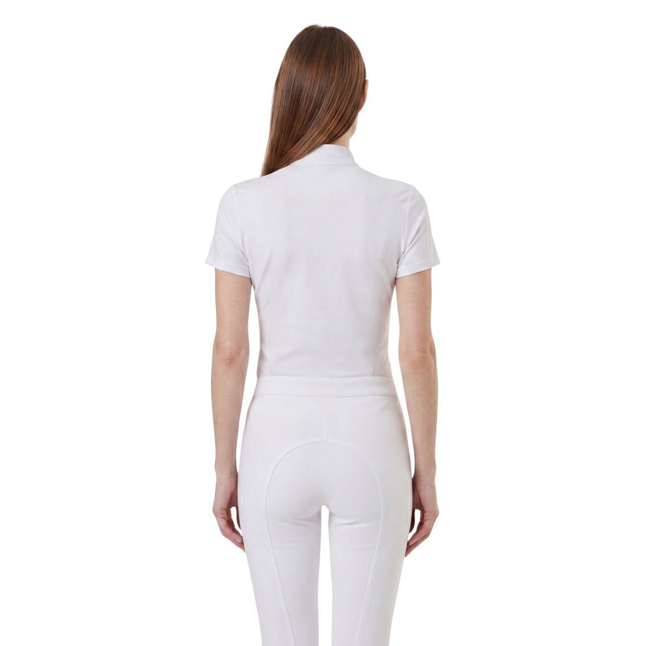 MASCHERONI SELLERIA Polo Da Concorso Da Donna Mascheroni 26POLOD BIANCO 