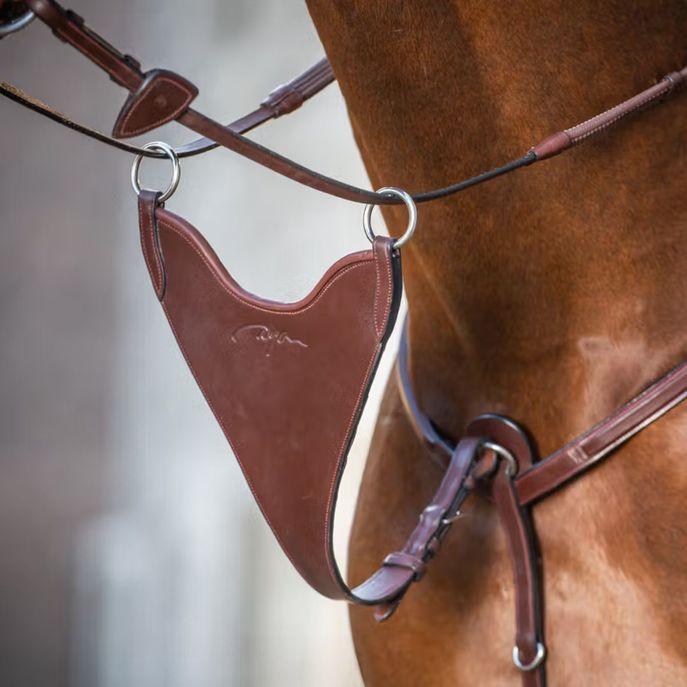 DY'ON FORCHETTA RIGIDA PER MARTINGALA DYON NEW ENGLISH COLLECTION Marrone MARTINGALE E FORCHETTE NE07CB BROWN DY'ON 