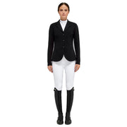 GIACCA DA CONCORSO DONNA RICAMATA R-EVO CAVALLERIA TOSCANA 30CT-GGD040JC035 9999 BLACK CAVALLERIA TOSCANA