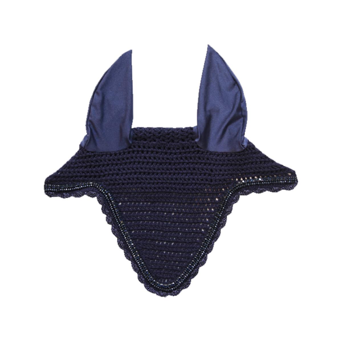 Cuffietta Antimosche Soundless Lunga Con Pietre e Pelre Kentucky Blu 42617 33DARK NAVY KENTUCKY 