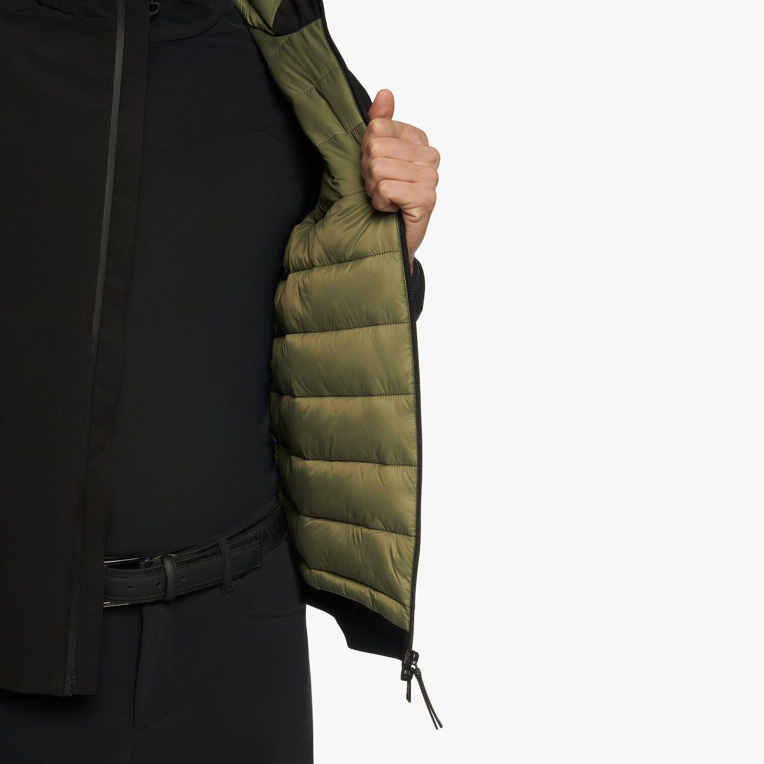 SOFTSHELL UO MO CON CAPPUCCIO FULL ZIP CAVALLERIA TOSCANA 29CT-GIU269NY095 9999BLACK CAVALLERIA TOSCANA 