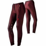 Riding breeches with GRIP style BUCANEVE 09TA-0209411 BURGUNDY TATTINI