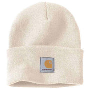 Carhartt Knit Cuffed Beanie White berretto in maglia a coste 29CA-A18 WHITE CARHARTT 