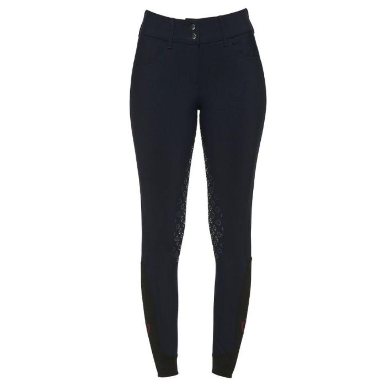 CAVALLERIA TOSCANA Pantalone Donna Full Grip Blu 24CT-PAD096JE010 7001BLU 