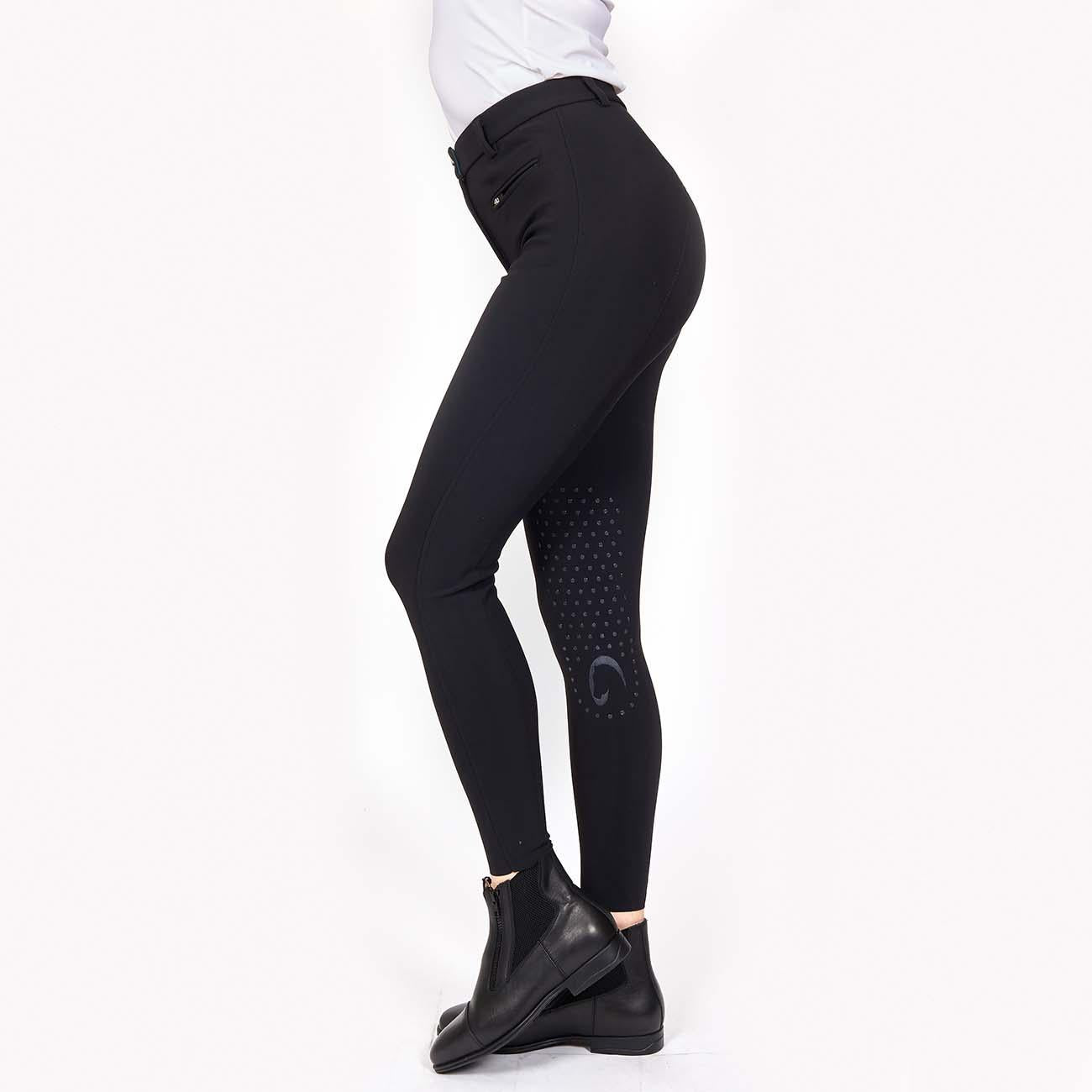 Pantalone Da Equitazione Da Donna Parigi Mascheroni Nero 09MA-05PARIGI 036NERO MASCHERONI SELLERIA 