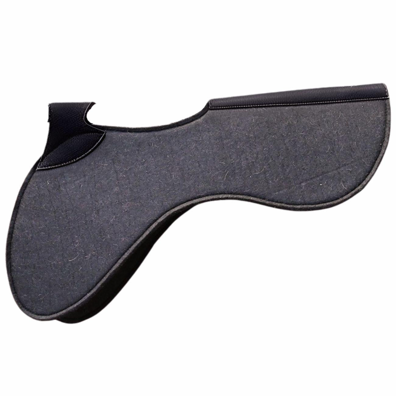 JUMP'IN PAD IN FELTRO E PELLE CON BUCO JUMP'IN Nero sottosella AFNNERO 09JUAFN NERO JUMP'IN 