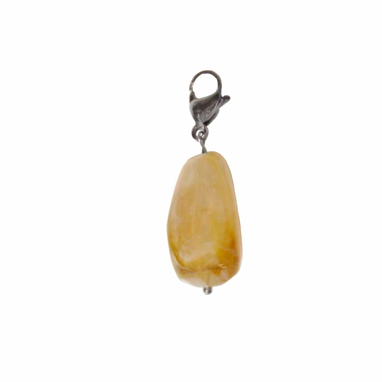 Portafortuna Lucky Charm Stone Kentucky Beige CH-2023-L 06LIGHTBROWN KENTUCKY 