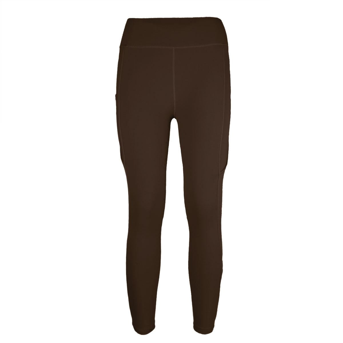 LEGGINGS DONNA FULL GRIP 30MA-LEGGINGS BROWN MASCHERONI SELLERIA