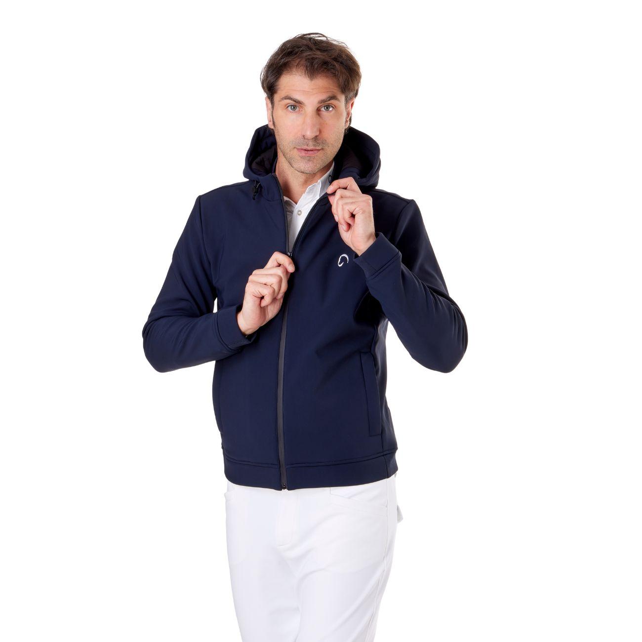Softshell Mascheroni Uomo Leggero Estivo Blu MASUSFT02-NOPILE BLUE MASCHERONI SELLERIA 