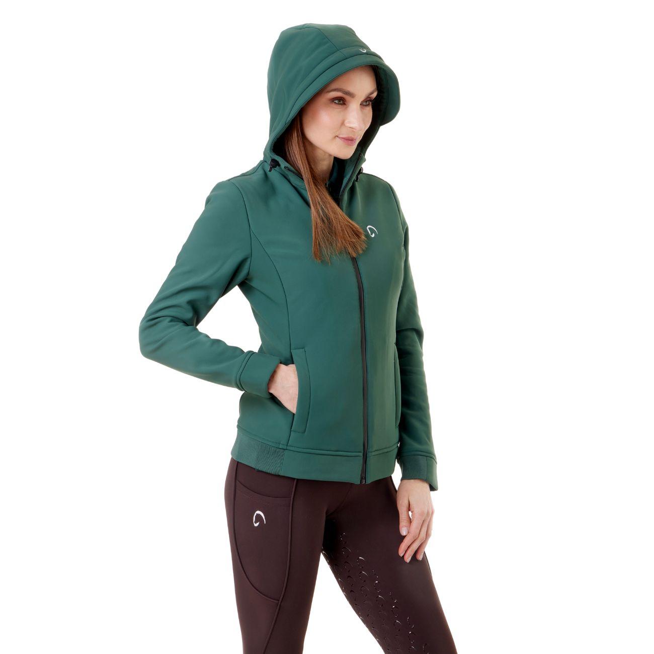 Softshell Mascheroni Donna Leggero Estivo Verde MASDSFT01-NOPILE GREEN MASCHERONI SELLERIA 