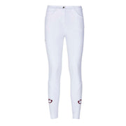 Cavalleria Toscana Pantaloni Da Equitazione 19CT-PAD054JE0100001 Bianco 19CT-PAD054JE010 0001BIANCO CAVALLERIA TOSCANA 