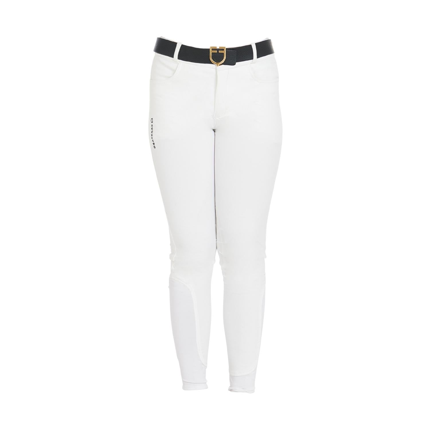 Equestro 09AMA-AB00511 BIANCO Pantaloni Da Equitazione 09AMA-AB00511 BINACO EQUESTRO 
