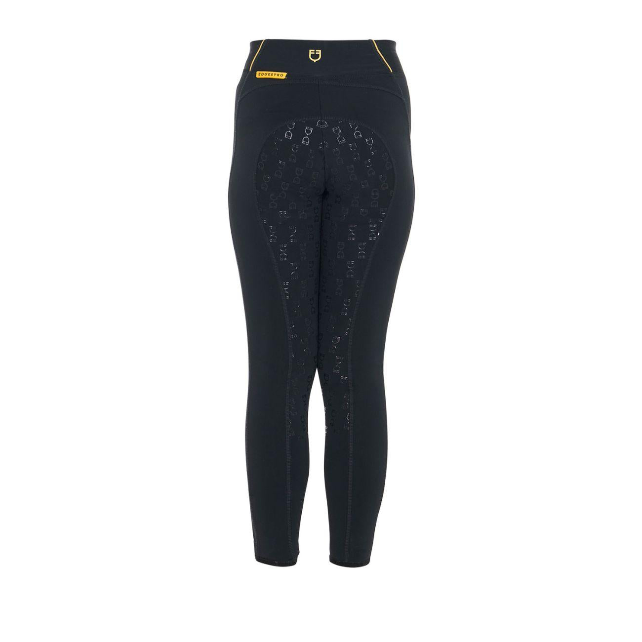 EQUESTRO Leggins Junior ETKU00047 BLACK EQUESTRO 