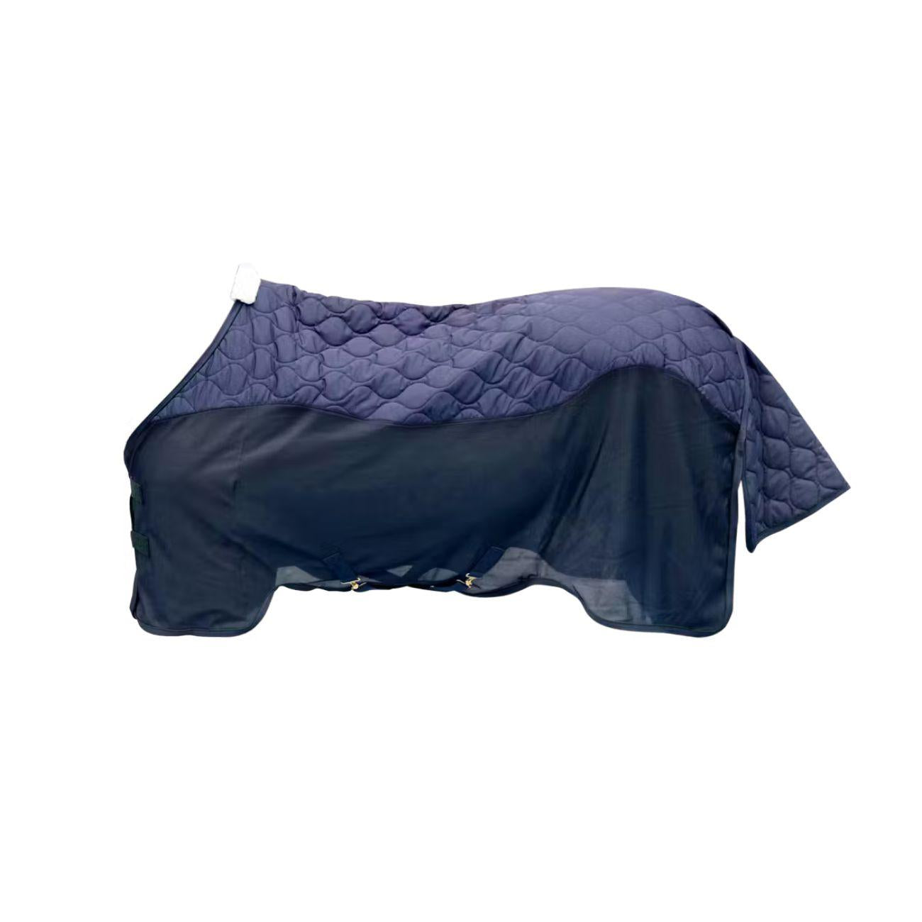 KENTUCKY TRANSPORT COMBO COOLER FLEECE Blu coperta per cavallo 52128 03NAVY KENTUCKY