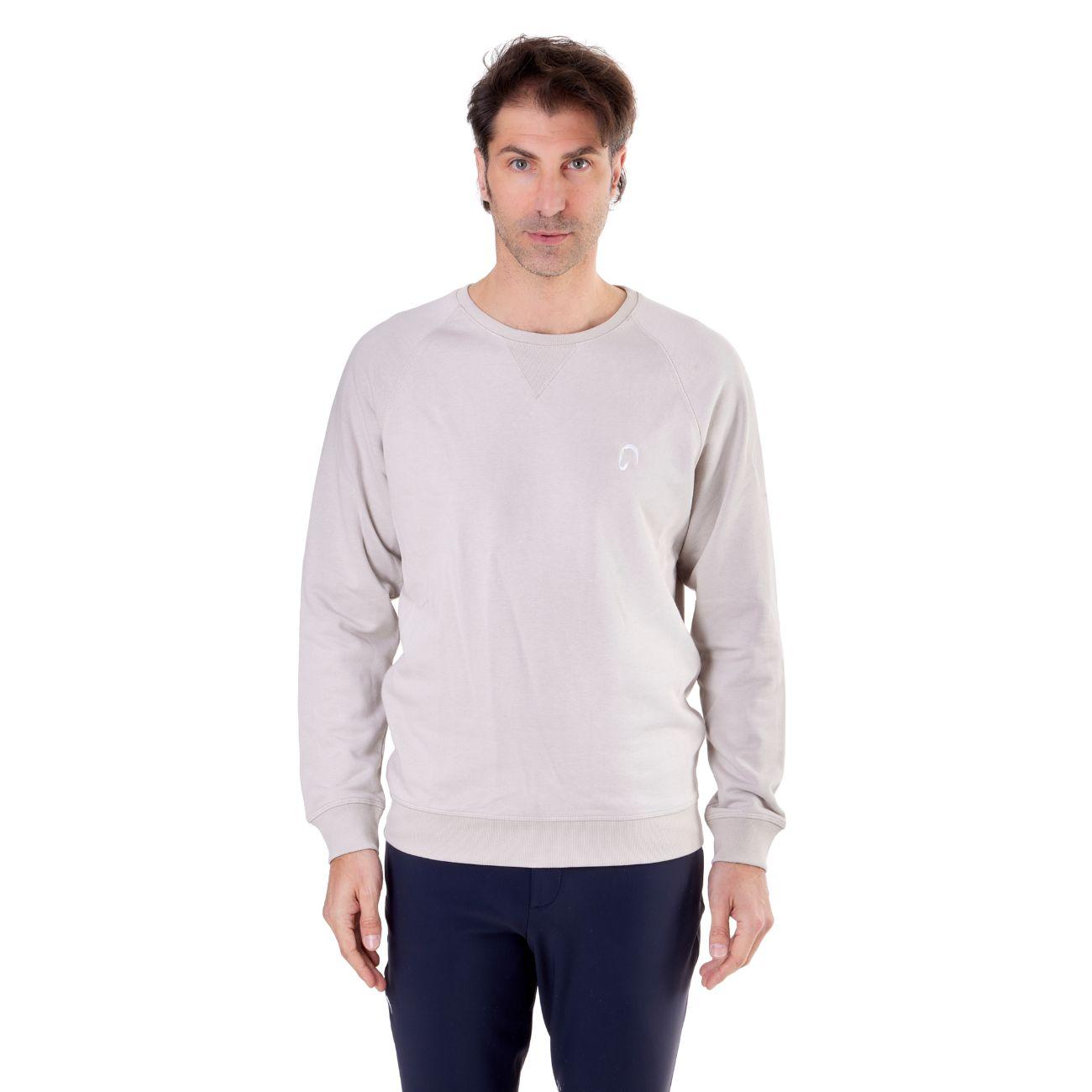 Felpa Da Uomo Girocollo Mascheroni Beige MASCHERONI-K480 CLAY MASCHERONI SELLERIA 