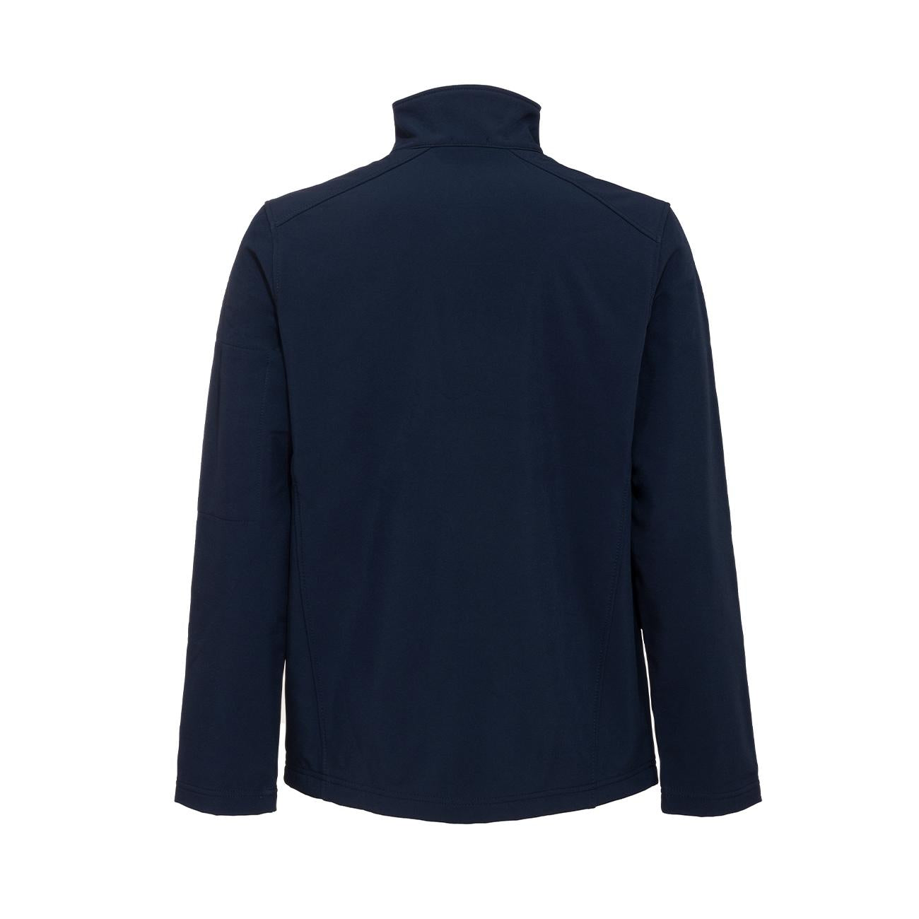 SOFTSHELL UOMO FULL ZIP 09EH-K401 BLUE NAVY EQUINE HORSE 