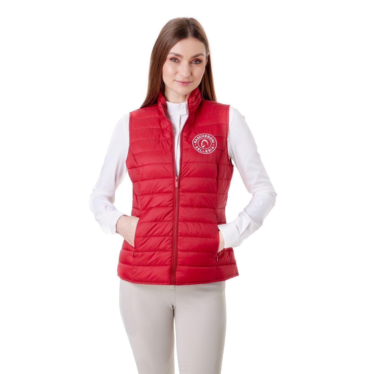 Gilet Imbottito Da Donna Mascheroni Rosso 02 ROSSO MASCHERONI SELLERIA 