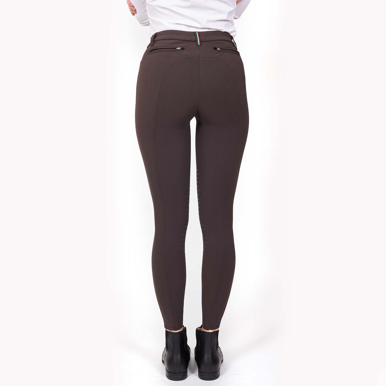 Pantalone Da Donna Milano Mascheroni Marrone 09MA-01MILANO 499MARRONE MASCHERONI SELLERIA 