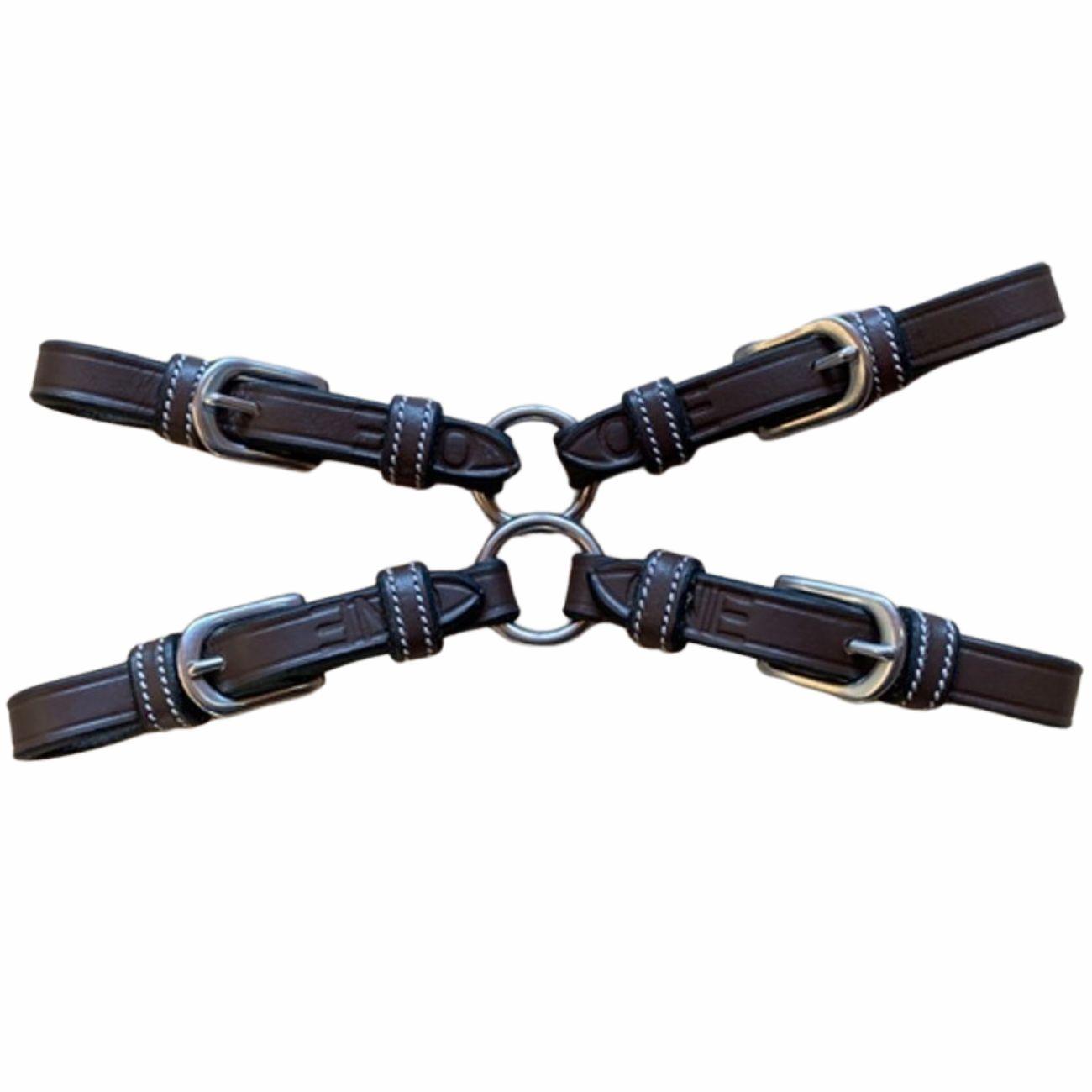 JUMP'IN CIAPPE IN CUOIO DOPPIE JUMP'IN Marrone imboccature attacchi AROMARRONE 09JUARO MARRONE JUMP'IN 