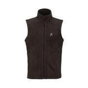 GILET IN MICROPILE UOMO FULL ZIP 09EH-K913 MARRONE EQUINE HORSE