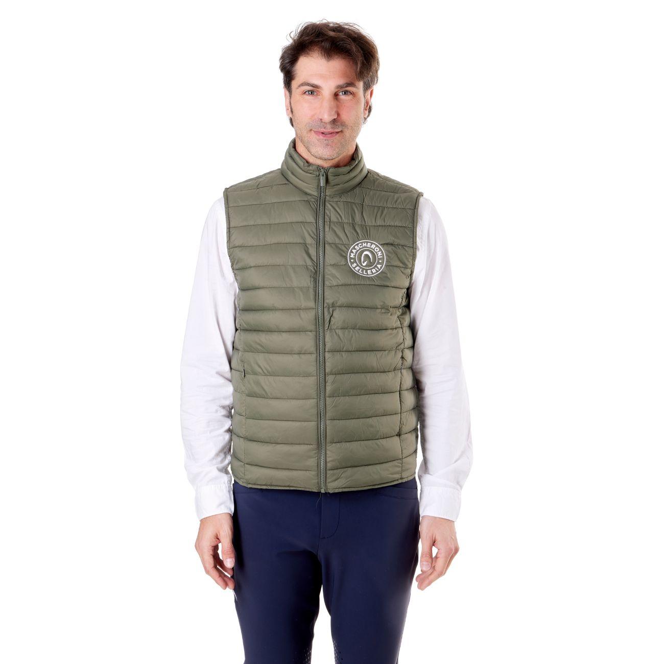 Gilet Imbottito Da Uomo Mascheroni Verde 01 CACHI MASCHERONI SELLERIA 