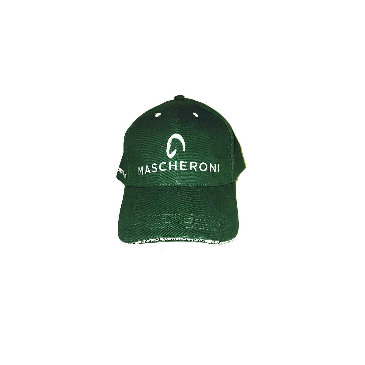 Cappellino Con Visiera E Logo Mascheroni Verde 09MACAPPELLINO VERDE MASCHERONI SELLERIA 