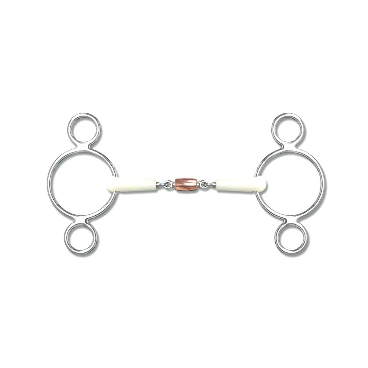 Pessoa Spezzato In 3 Con Snodo Cenrale In Rame Happy Mouth 09WL62021 INOX HAPPY MOUTH 