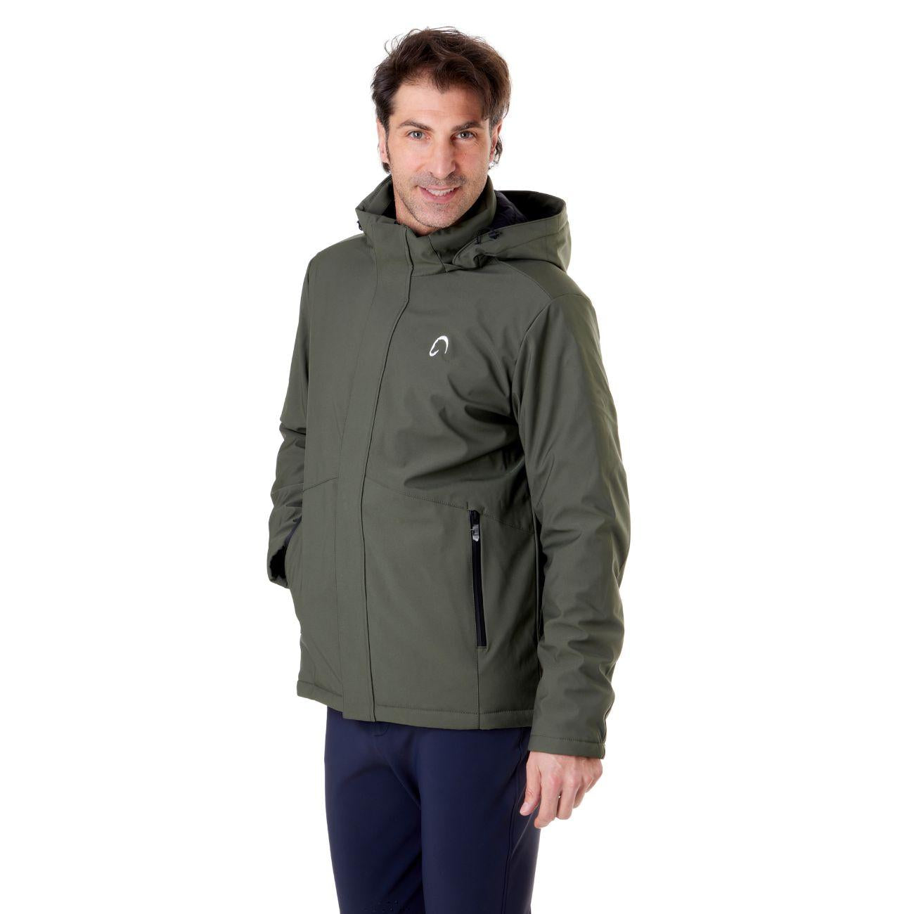 Giubbotto Unisex Con Cappuccio Mascheroni 12K3227MASE319 OIL GREEN MASCHERONI SELLERIA 