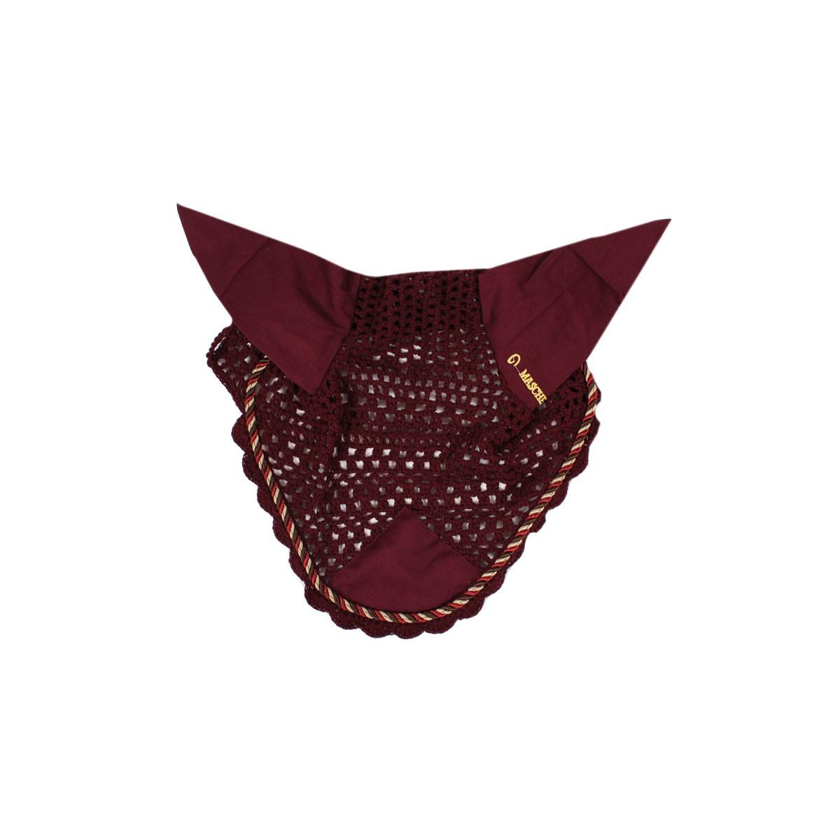 Cuffietta Con Cordino Mascheroni Bordeaux 09MACUFFIA BORDEAUX MASCHERONI SELLERIA 
