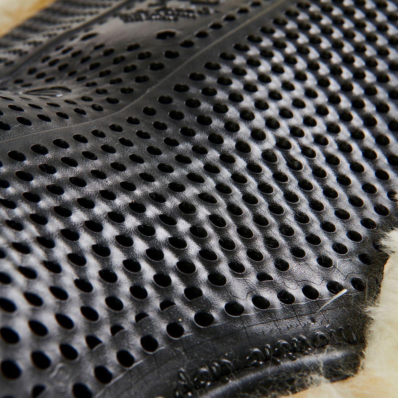 Gel NS-S Classic-S Full Flat Nero AC156 BLACK SHEEPSKIN NATURAL ACAVALLO 