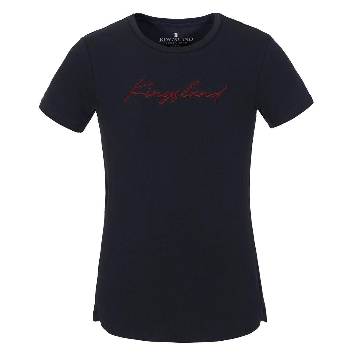 T-SHIRT JUNIOR MANICA CORTA MOD.KLORA 09KING-2210203373 020NAVY KINGSLAND