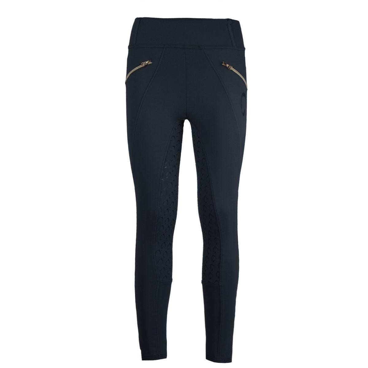 Leggings Donna Full Grip Con Tasche Mascheroni Blu 29MA-LEGGINGSMASK BLU MASCHERONI SELLERIA 