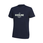 T-shirts Man with LOGO 3D style CEBAC 30EQ-ES123PH00542 002BLU EQUILINE