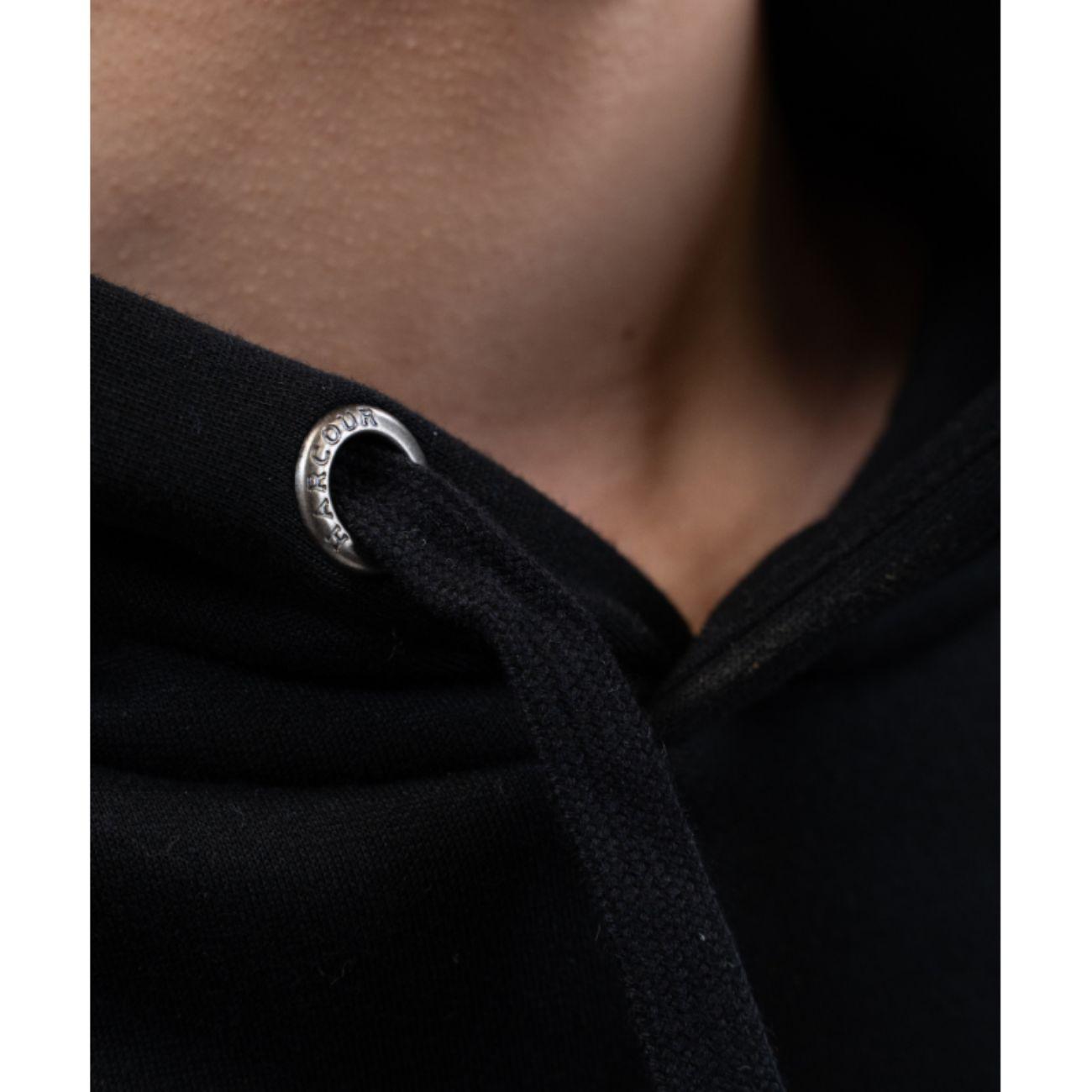 HARCOUR Felpa Unisex Samy Nero 3000440036116 BLACK 