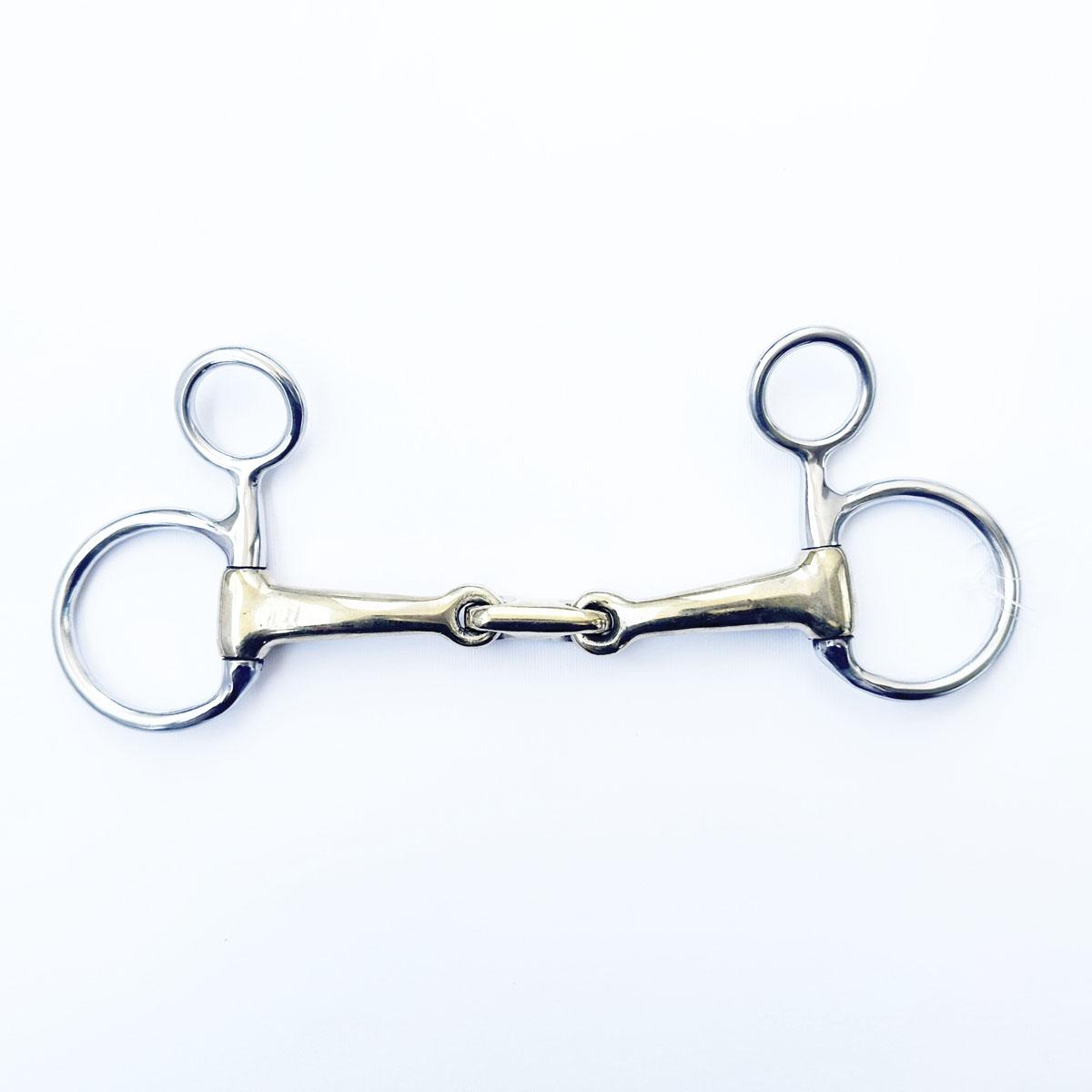 Baucher Spezzato In Tre Equine Horse 30MA-#37 GERMAN SILVER EQUINE HORSE 