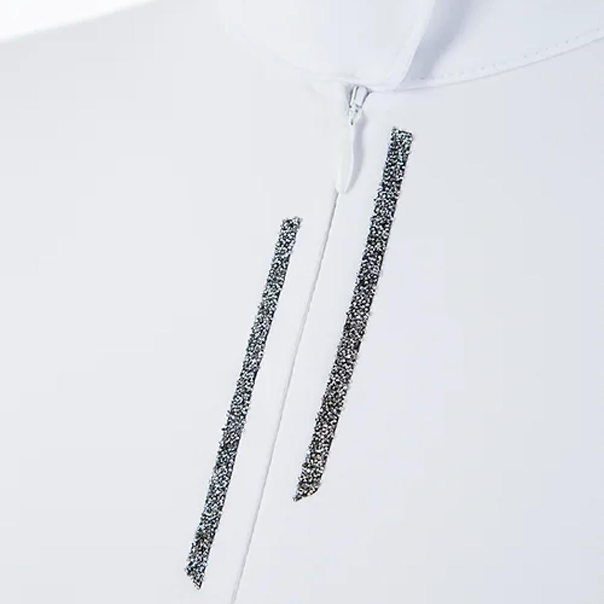 POLO DA EUITAZIONE DONNA BLINK 22X ANIMO 29AM-ABLINPOLD BIANOC ANIMO 