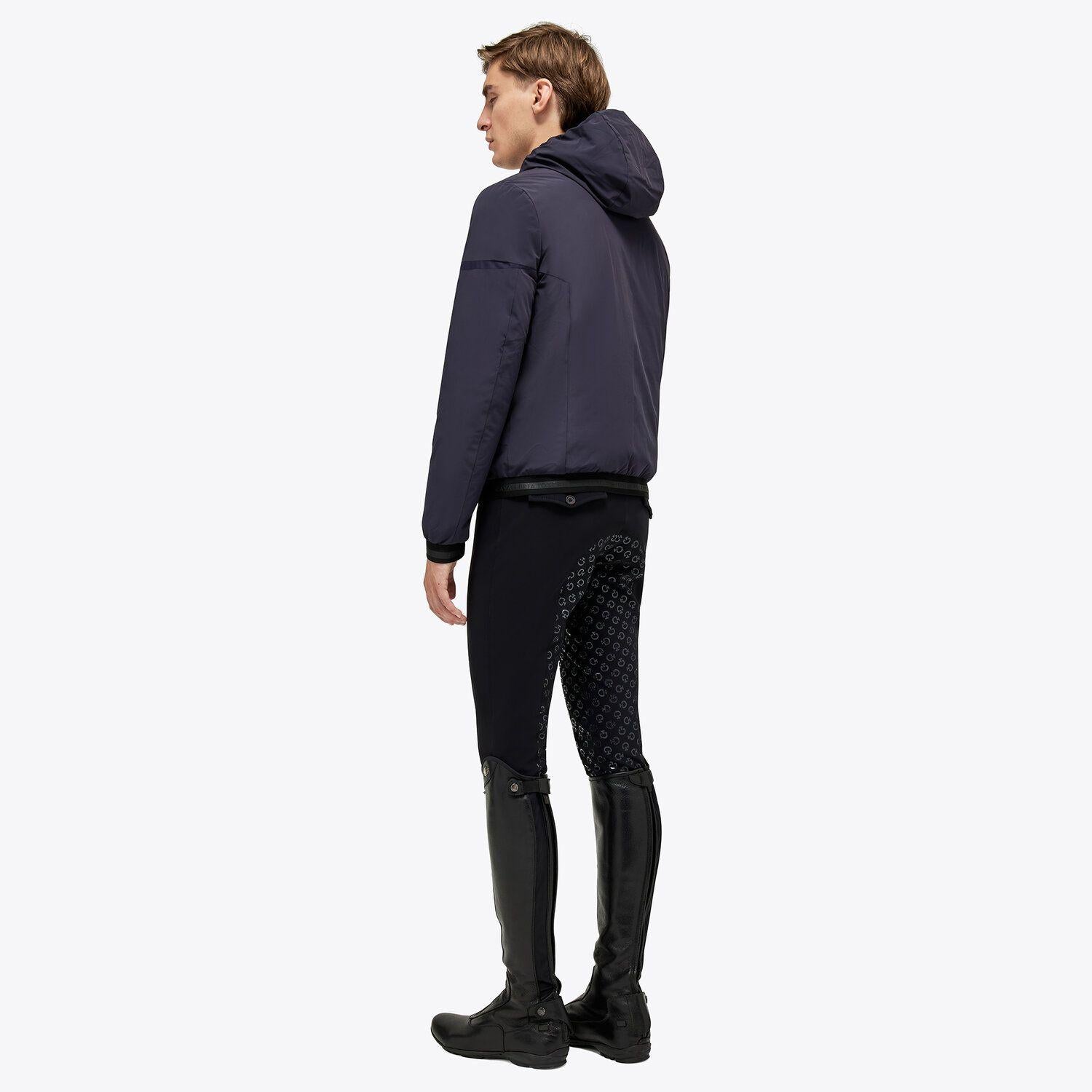 PIUMINO UOMO IN NYLON STRETCH CAVALERIA TOSCANA 28CT-GIU265NY093 7901NAVY CAVALLERIA TOSCANA 