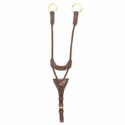 Forchetta Per Martingala Elastic Trust Equestrian Marrone/Oro E23901 BROWN/GOLD TRUST EQUESTRIAN 