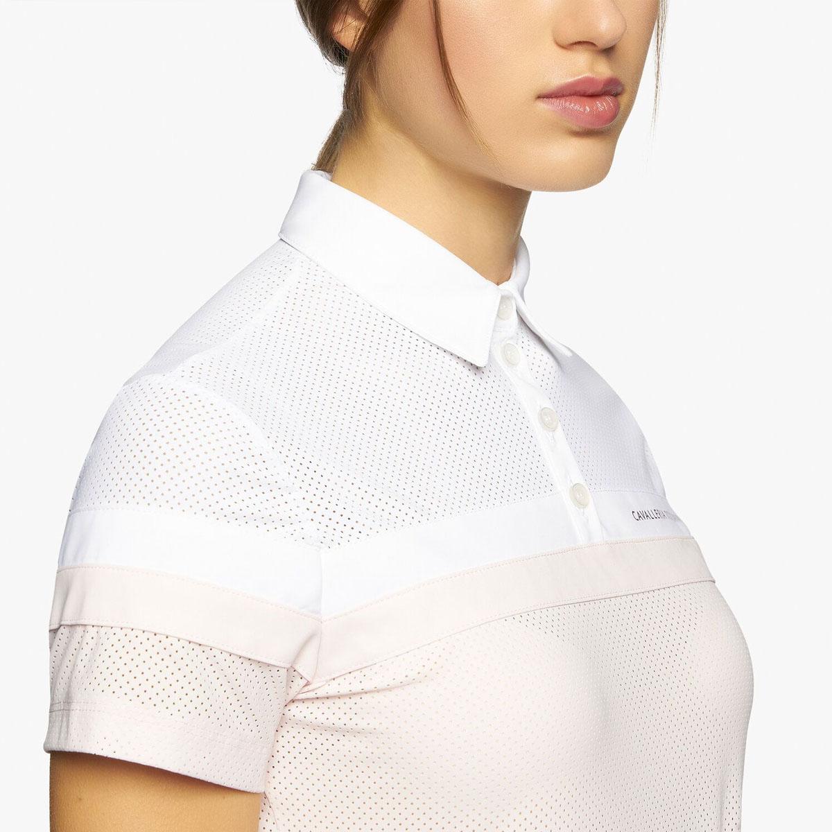 Cavalleria Toscana Polo E Camicie 09TC-POD294JF022 Bianco 09TC-POD294JF022 BIANCO ROSA CAVALLERIA TOSCANA 