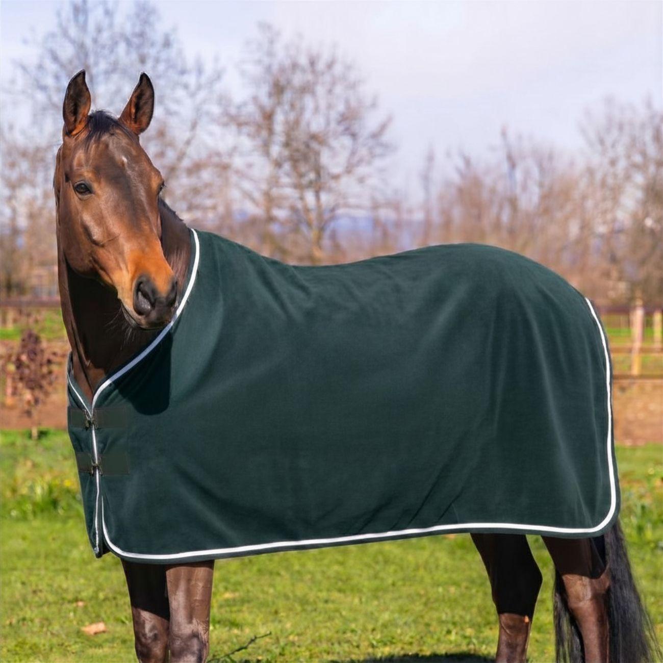 Coperta In Pile 360g Mascheroni Verde 26COPERTAPILE VERDE MASCHERONI SELLERIA 