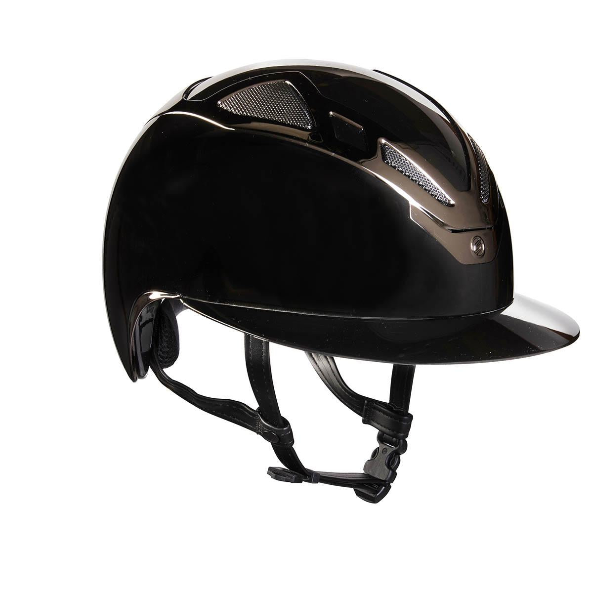 CASCO AP CHROME LADY SUO-H1AP0017 BLACK GLOSSY SUOMY